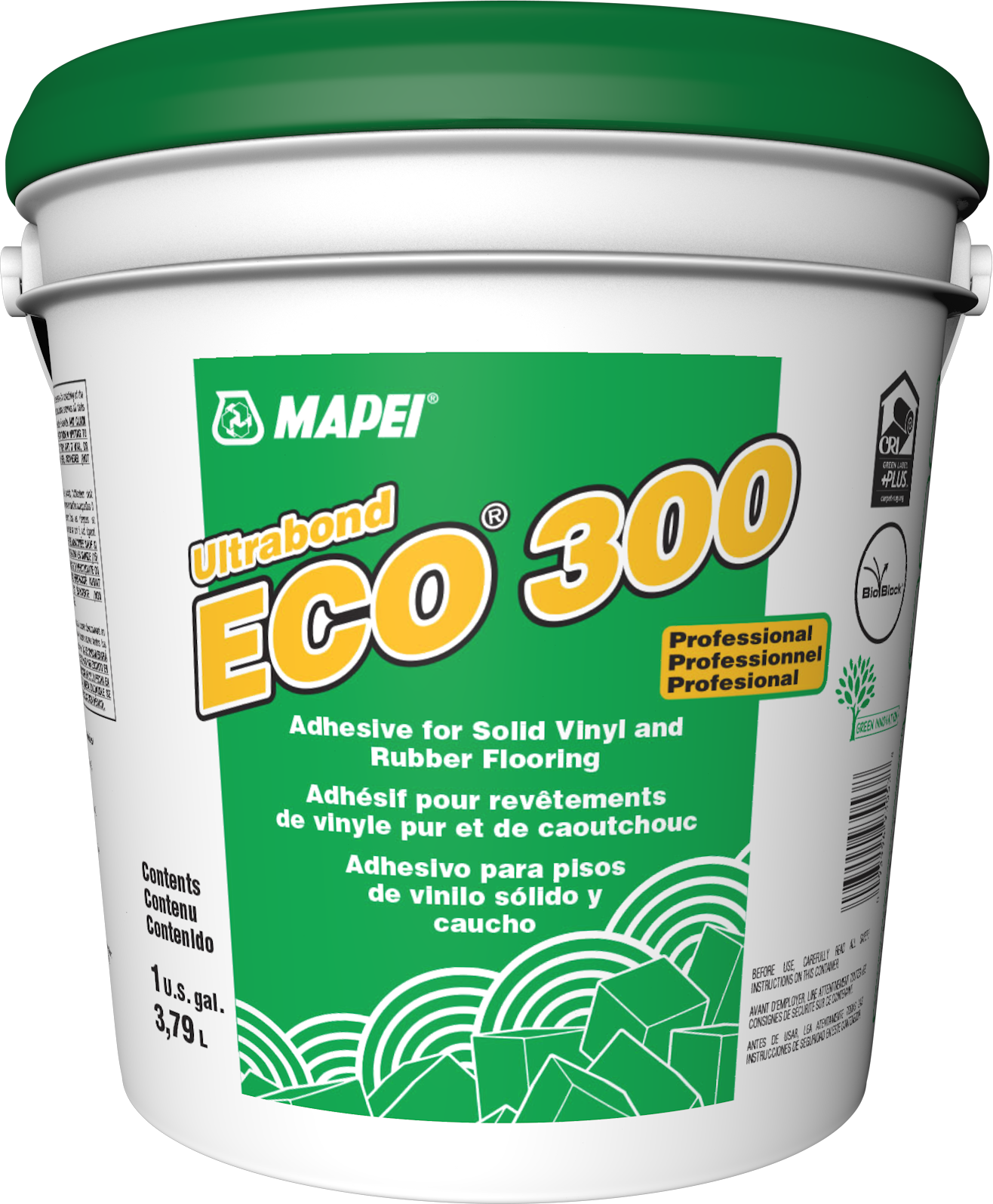 Ultrabond ECO 300 Professional Solid Vinyl Flooring Adhesive - 3.79 L
