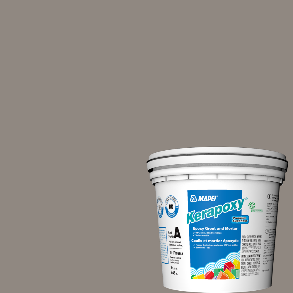 Kerapoxy Kit Premium Epoxy Grout #02 Pewter 946 ml