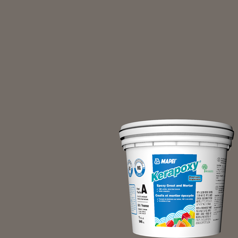 Kerapoxy Kit Premium Epoxy Grout #09 Grey 946 ml
