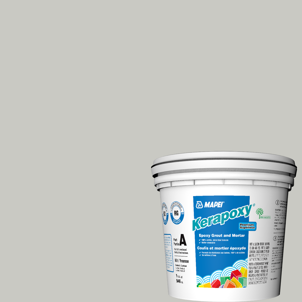 Kerapoxy Kit Premium Epoxy Grout #93 Warm Grey 946 ml