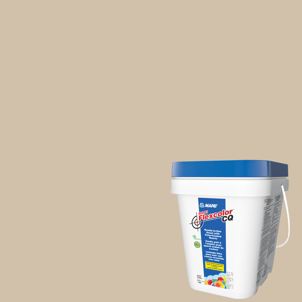 Flexcolor CQ Ready-to-Use Grout with Color-Coated Quartz - #15 Bone - 1.89 L