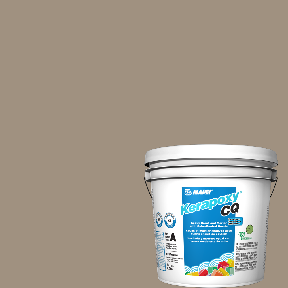 Kerapoxy CQ Premium Epoxy Grout with Color-Coated Quartz - #105 Driftwood - 3.79 L