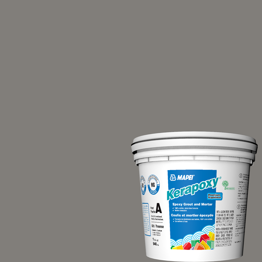 Kerapoxy Kit Premium Epoxy Grout #107 Iron 946 ml