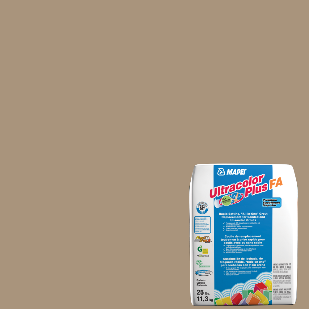 Ultracolor Plus FA Rapid-Setting All-in-One Grout - #05 Chamois - 25 lb