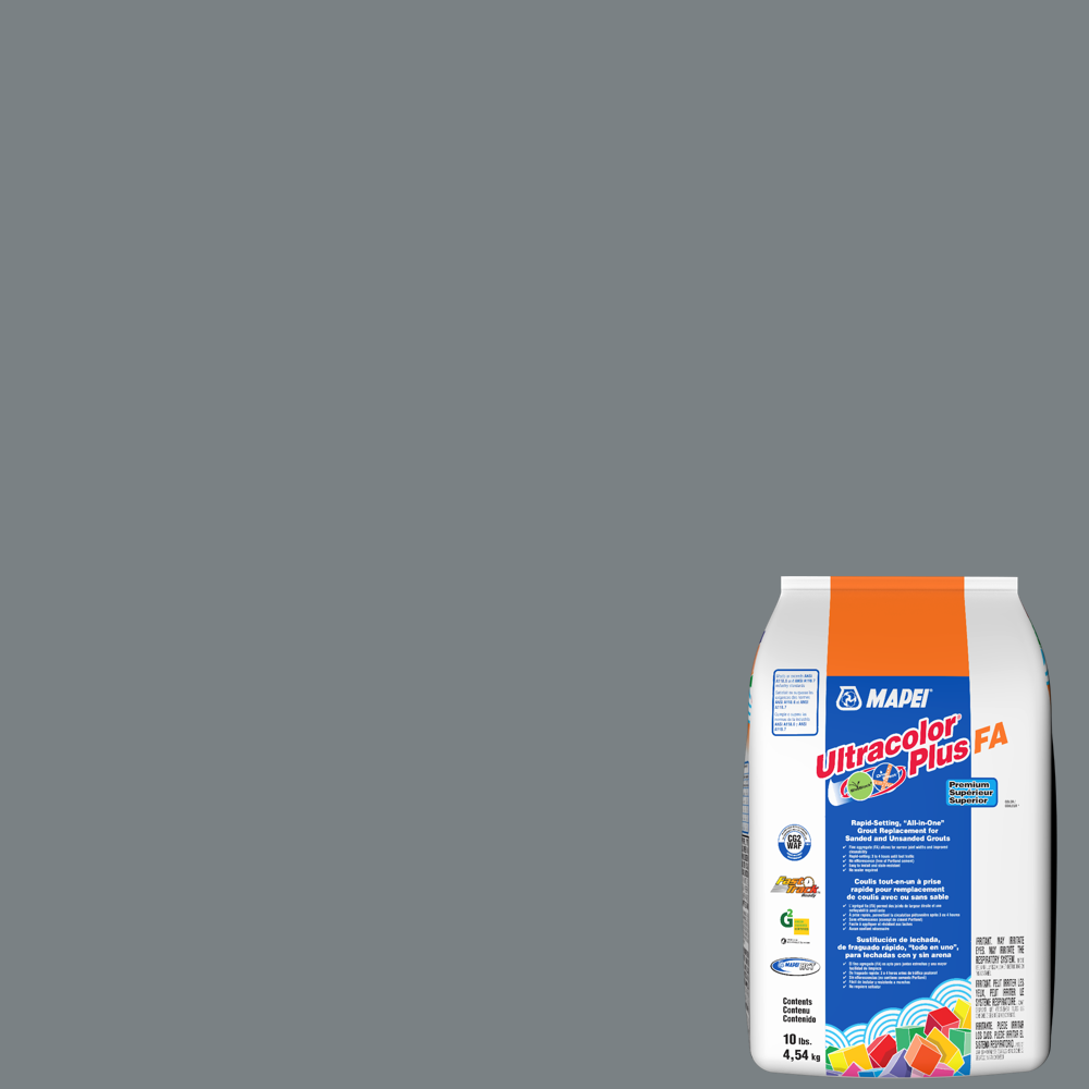 Ultracolor Plus FA Rapid-Setting All-in-One Grout - #19 Pearl Gray - 10 lb
