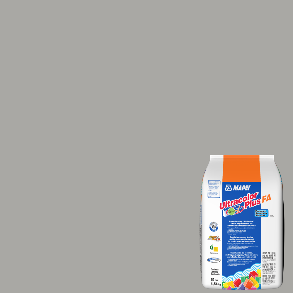 MAPEI Ultracolor Plus FA 25-lb Silver All-in-One Grout MAPEI Ultracolor Plus FA 25-lb Silver All-in-One Grout