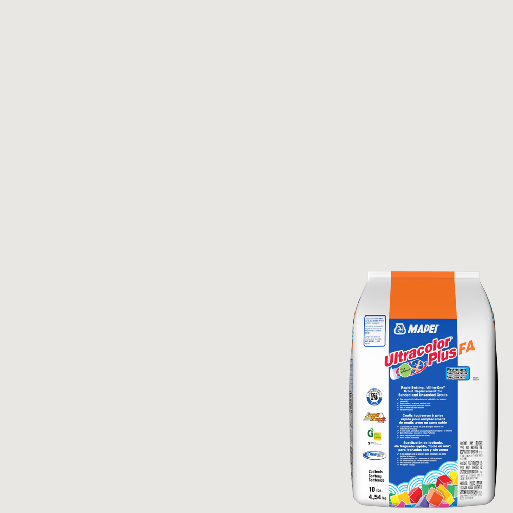 MAPEI Ultracolor Plus FA 25-lb Avalanche All-in-One Grout MAPEI Ultracolor Plus FA 25-lb Avalanche All-in-One Grout