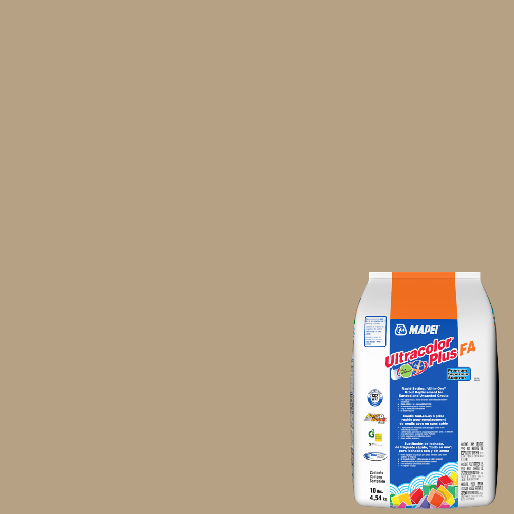Ultracolor Plus FA Rapid-Setting All-in-One Grout - #44 Pale Umber - 10 lb