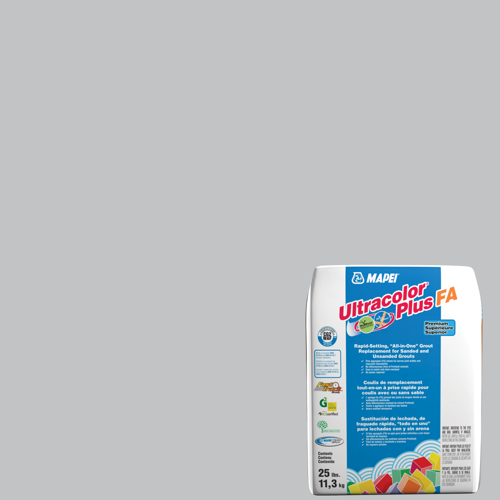 MAPEI Ultracolor Plus FA 10-lb Rain All-in-One Grout MAPEI Ultracolor Plus FA 10-lb Rain All-in-One Grout